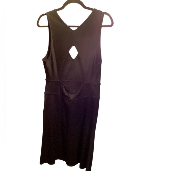 Rag & Bone Astrid little Black Sleeveless Zipper Mini Bodycon A line dress 10 - Picture 3 of 4